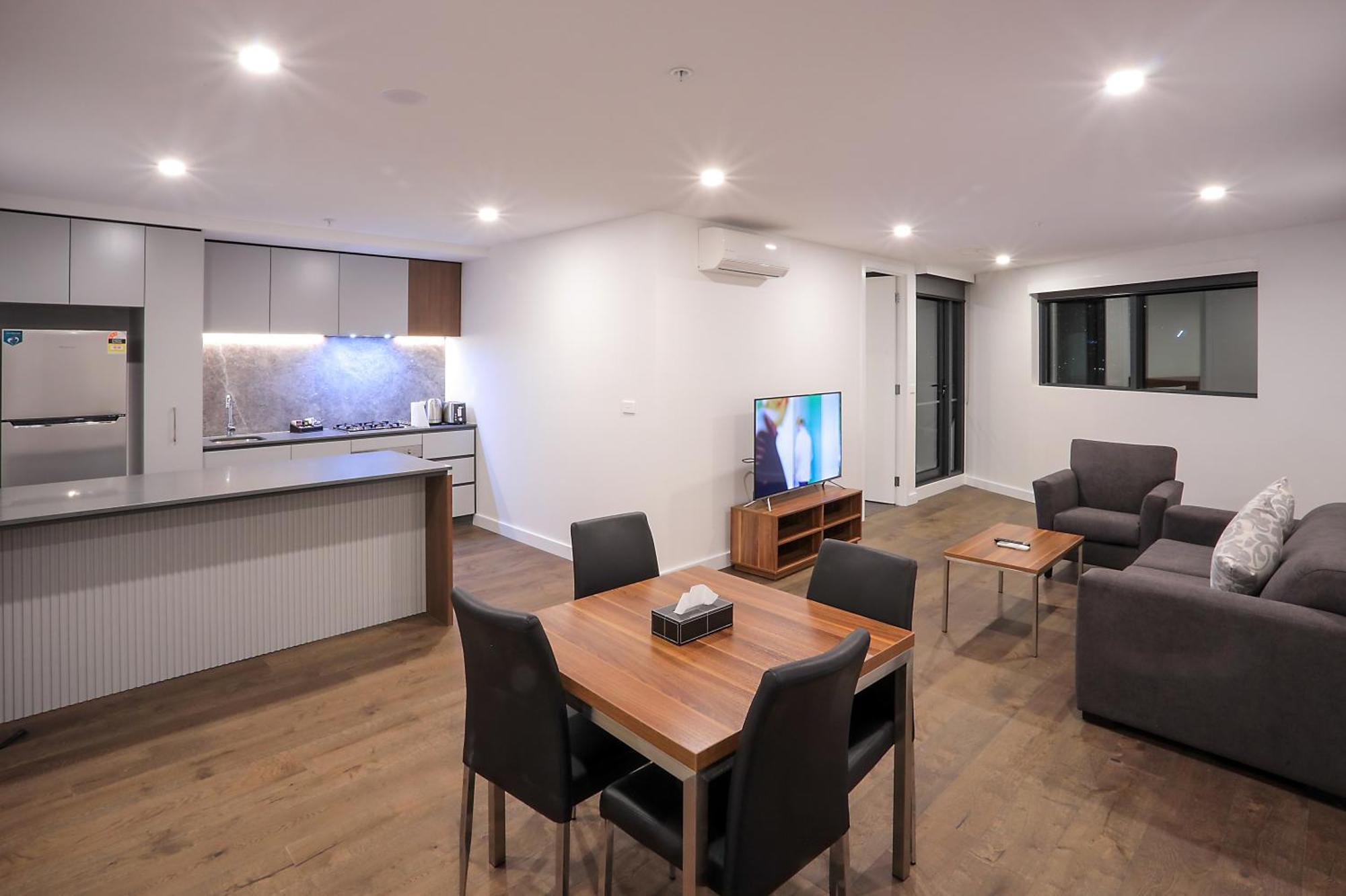 Spencer Street Apartments Мелбърн Екстериор снимка