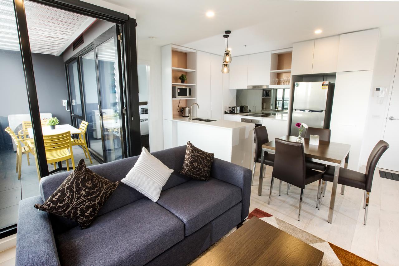 Spencer Street Apartments Мелбърн Екстериор снимка