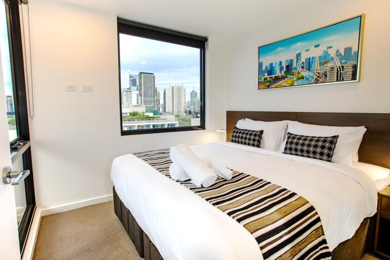 Spencer Street Apartments Мелбърн Екстериор снимка
