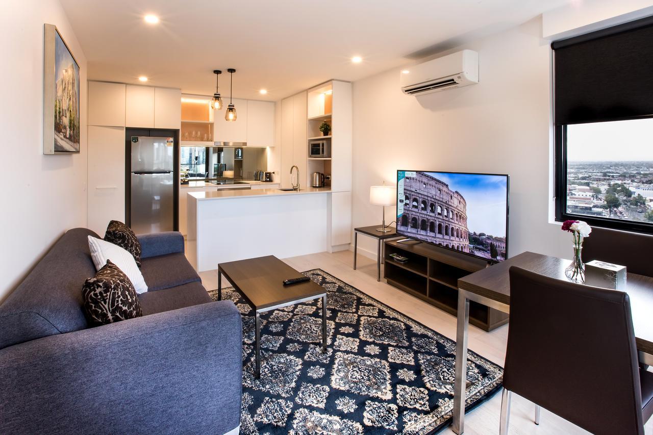 Spencer Street Apartments Мелбърн Екстериор снимка