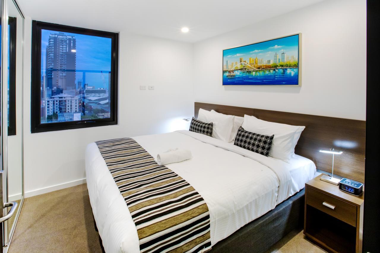 Spencer Street Apartments Мелбърн Екстериор снимка