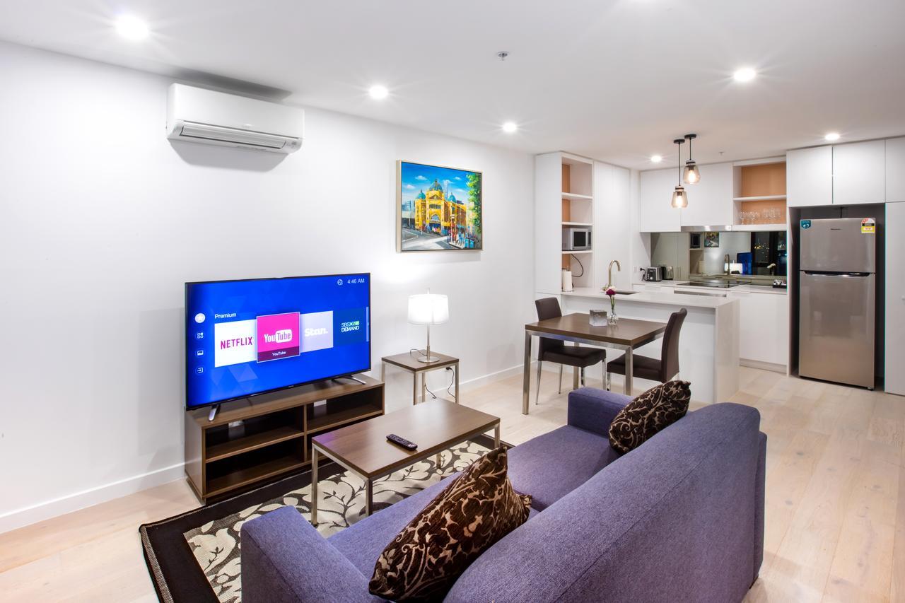 Spencer Street Apartments Мелбърн Екстериор снимка